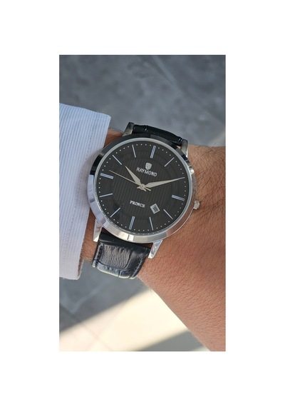 Rym-4735 Quartz Klasik Erkek Kol Saati - 2 Yıl Garanti Gümüş-siyah Çok Renkli