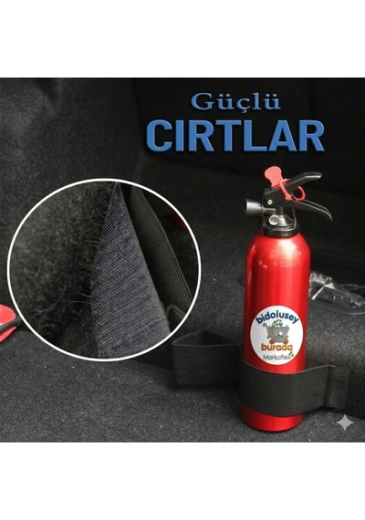 Markaflex Bagaj Düzenleyici Organizer Araç Ve Oto Sabitleyici Şerit Cırt Cırt 3 Adet Genel