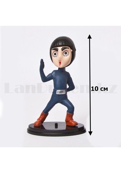 Naruto Shippuden Anime Figür Karakter Rock Lee Naruto Uzumaki Gaara 3 Lü Oyuncak Seti