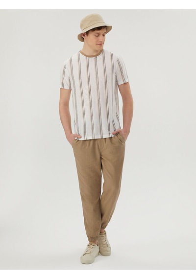 Loft Regular Fit Erkek Pantolon Taş