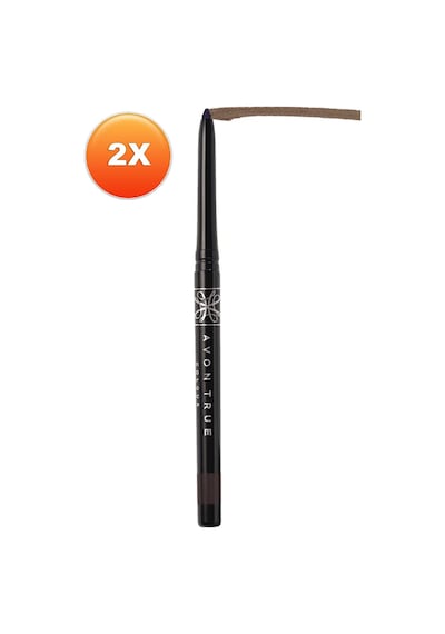 Avon Diamonds Aç Kapa Pırıltılı Göz Kalemi Brown Sugar 2'li Set