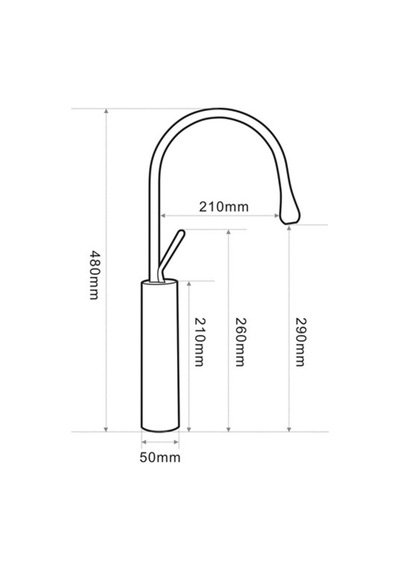 F-813 Rose Lavabo Bataryası Rose Gold