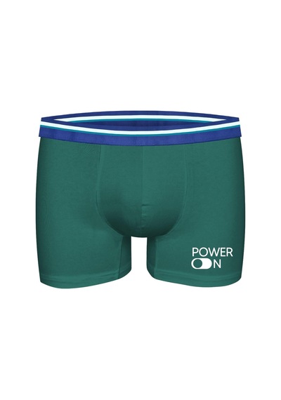 John Frank Iconic Erkek Boxer Jfbıcon01-power On Yeşil