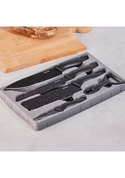 Black Stone 6 Parça Bıçak Seti Genel