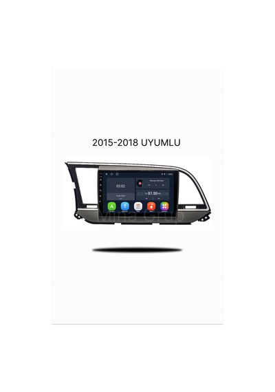 Snp Serisi Hyundai Elantra 2015 İle 2018 Uyumlu 9 İnç Android Multimedya Sistemi 4-64 Gb Hafıza Carplay Android Auto Ve Geri Görüş Kamerası 9"