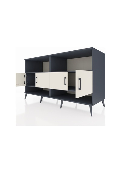 Kronos Konsol 4 Raflı 4 Kapaklı 176x59x99 Antrasit-aytaşı Antrasit-aytaşı Kronos Konsol 4 Raflı 4 Kapaklı 176x59x99 Antrasit-aytaşı Antrasit-aytaşı