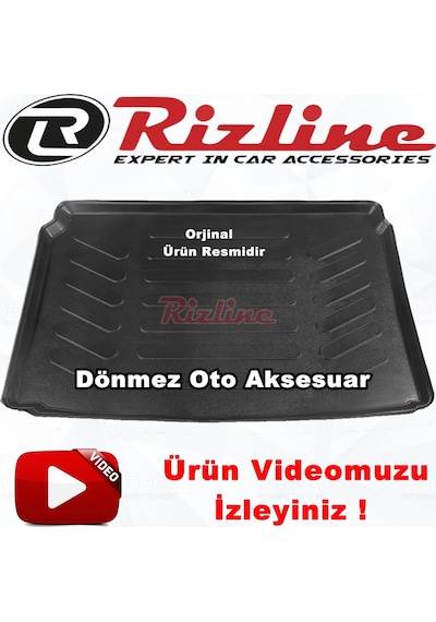 Renault Megane 4 Hb 3D Bagaj Havuzu Siyah 2016-2020 Arası Rizline N11.15823