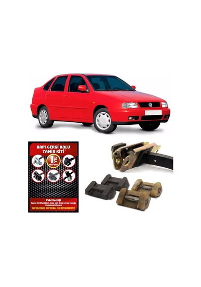 Barrer VW Polo Classic Kapı Gergi Kolu (Limitör) Tamir Kiti 1996-2002