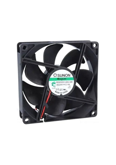 Sunon Me92252v1-000u-a99 Dc Soğutma Fanı 24v Dc 92x92x25 Mm - Vapo Yataklı Aksiyel Fan