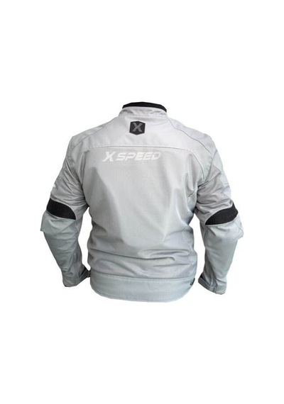 X-speed X Speed X-evo Fileli Yazlık Motosiklet Montu Gri