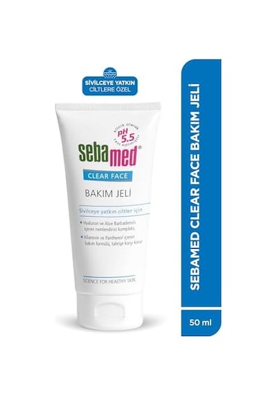Sivilceye Yatkın Ciltler İçin Etkili Hyalüronik Asit İçerikli Nemlendirici Etkili Bakım Jeli 50 Ml