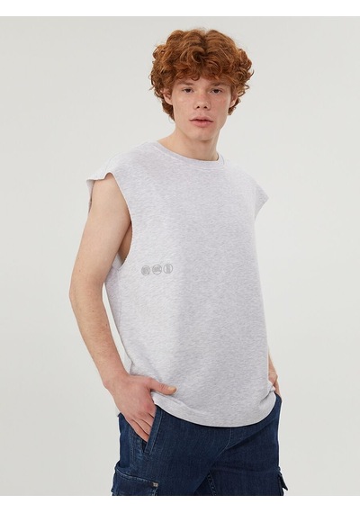 LOFT Oversize Erkek Sweatshirt Lf2029026 Q1.v1 Gri