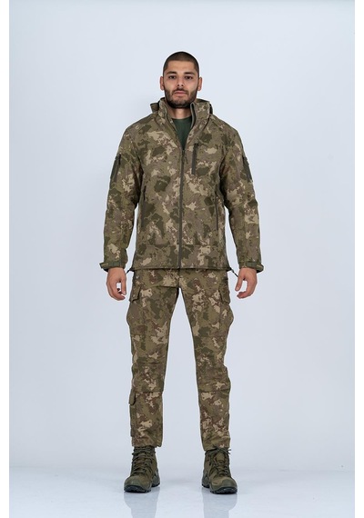 Combat Tactical Mont Tactıcal Softshell Kamuflaj - 305-649-renkli