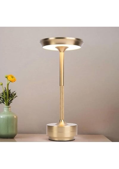 Cata Toronto Şarjlı Masa Lambası Gold Dokunmatik Ct-8438 1 Adet