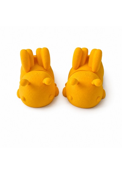 2 Li Set Sevimli Arı Figürü 10 Cm 3d Baskı Hareketli Dekoratif Obje Masaüstü Süs Hediyelik .
