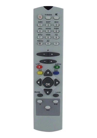 Vestel İle Uyumlu 840-5840 Teletextli Uydu Kumandası
