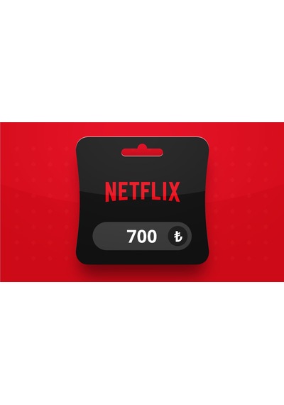 Netflix 700 Tl Dijital Hediye Kartı Gift Card
