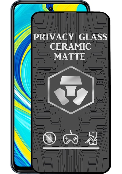 Xiaomi Redmi Note 9s Tam Kaplayan Mat Seramik Nano Esnek Hayalet Ekran Koruyucu