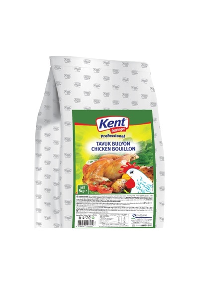 Kent Boringer Prf. Tavuk Bulyon Folyo 5 Kg 6'li Paket
