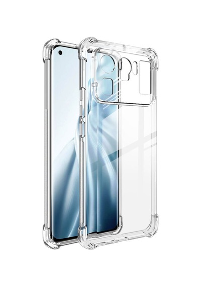 Xiaomi Uyumlu Mi 11 Ultra Kapak Kamera Korumalı Airbag Antishock Köşe Korumalı Şeffaf Silikon Kılıf