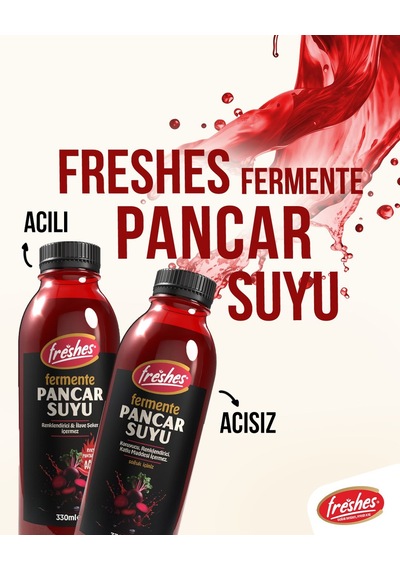 Freshes Acılı Pancar Suyu 330 Ml Pet Şişe