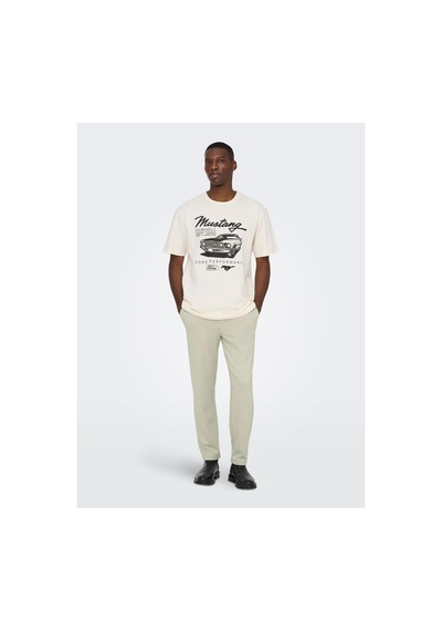 Only & Sons Erkek Chino Krem Pantolon - 22037907
