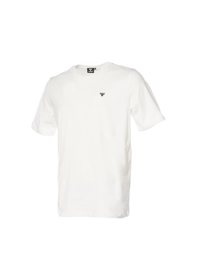 Hummel T-ıc Ico Regular Erkek Beyaz Yuvarlak Yaka Tişört 911865-9003