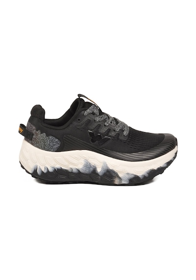 Walkway Siyah Beyaz Fileli Hafif Esnek Hafızalı Taban Unisex Spor Ayakkabı Flystep G Siyah - Beyaz