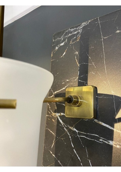 İsaoğlu Yapı Mat Gold Tuvalet Fırçası Antik Gold Tuvalet Fırçalık Komple Pirinç Paslanmaz Gold