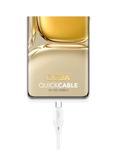 QCT3 3A TYPE-C 25W HIZLI KABLO