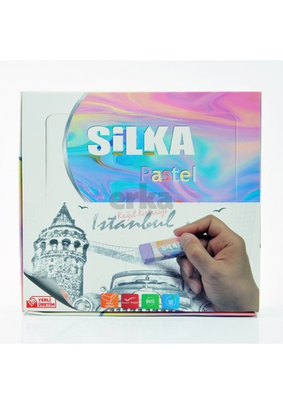 Sılgı- Art.4 Sılka Pastel 4 Renk 20'Lı