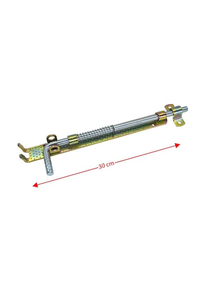 30 Cm Yaylı Ferforje Demir Kapı Sürgüsü