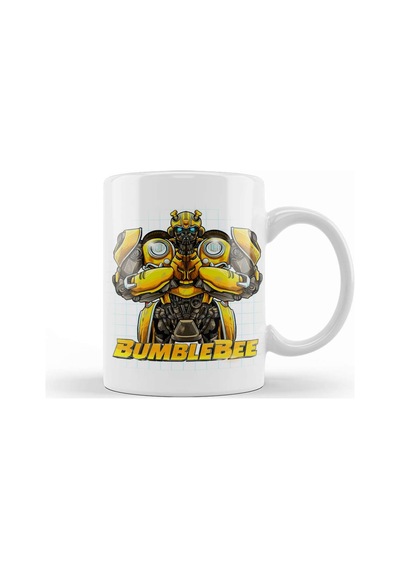 Bumblebee Be Nice Human 01 Kupa Bardak Porselen Karışık