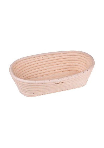 Bambum Puder - Ekmek Mayalama Sepeti Oval 24 Cm Çok Renkli
