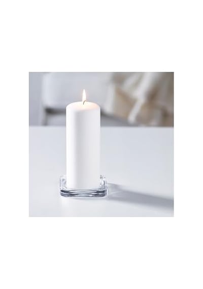Glasıg Cam Mum Tabağı 10x10 Cm 60259143 Çok Renkli