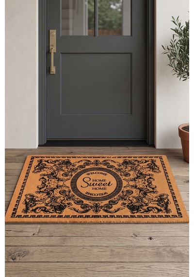 Villadia Home Textile Kapı Önü Paspası Kaymaz Taban Dekoratif Paspas Ev Giriş Antre İç Ve Dış Mekan Paspası 45x70 Cm 5ypycoco