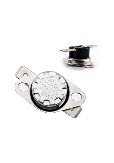 Çin Ksd301-100nc ,100 Derece Kontak-1k 250v/10a Limit Termostat