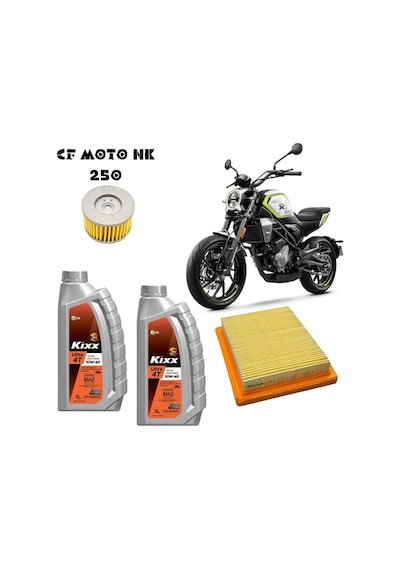 Cf Moto Clx 250 Yağ Bakım Seti Kixx Ultra Set