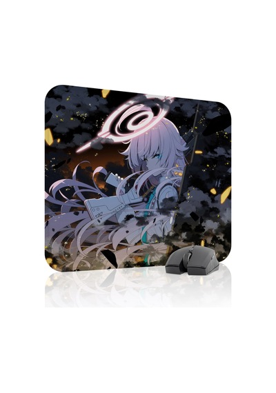 Blue Archive Kaymaz Dikişli Kauçuk Oyuncu Mousepad V3 - 48x40 Xl Gaming Mouse Pad Fare Altlığı