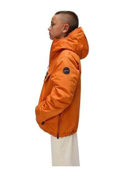 Napapıjrı Napapijri Rainforest Next P Erkek Çocuk Turuncu Outdoor Ceketi 35682