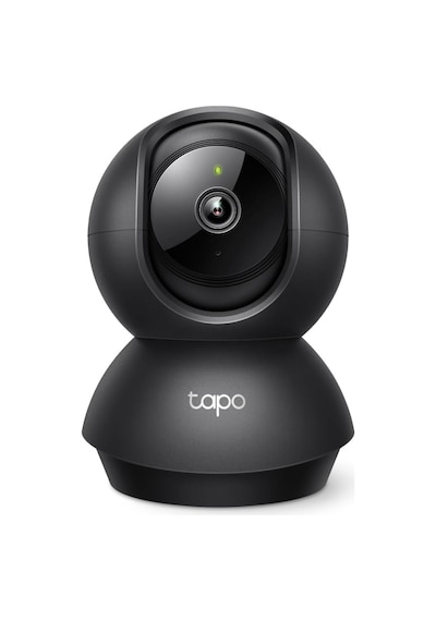 C211 2k 3mp Yatay Ve Dikey Ev Güvenliği Wi-fi Kamerası, Gece Görüşü, Ip66 Su Geçirmez, Siyah Renk + 64gb Microsd Bellek