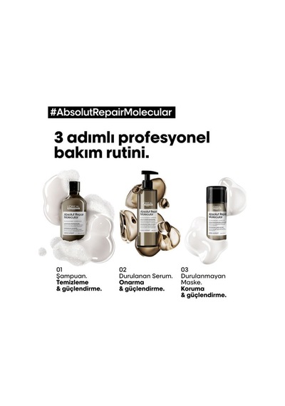 Loreal Professionnel Absolut Repair Molecular Yıpranmış Saçlar İçin Maske 50 Ml