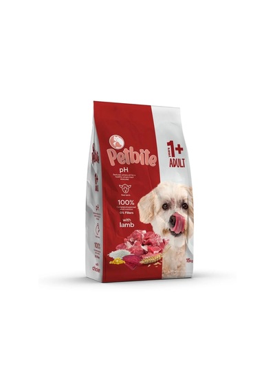 Petbite Kuzu Etli Yetişkin Köpek Maması 3 KG