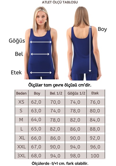 Extra Yumuşak Viskon Atlet Home&outdoor-lacivert Lacivert Extra Yumuşak Viskon Atlet Home&outdoor-lacivert Lacivert