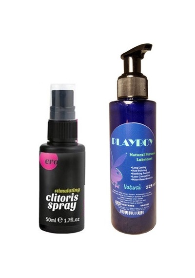 Hintohu Kadınlara Özel Sprey 50 Ml+playboy 125ml Lubricant Gel