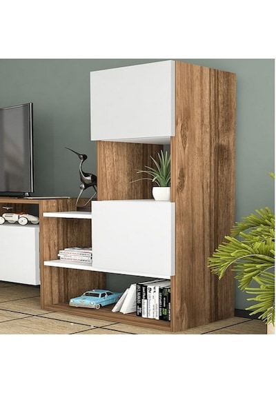 Tv Ünitesi Turra Beyaz Ceviz 177 Cm