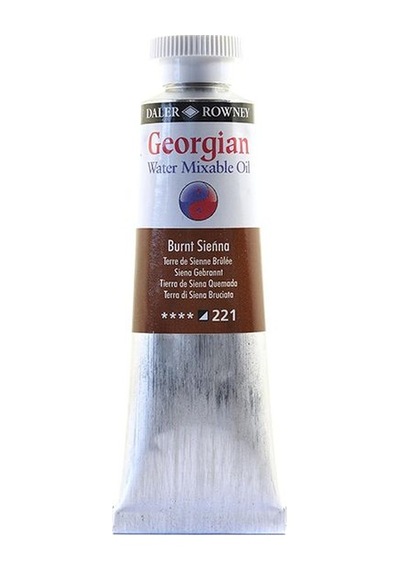 Dr Georgian Water Mixable Su Bazlı Yağlı B 37 ML 221 Burnt Sienna