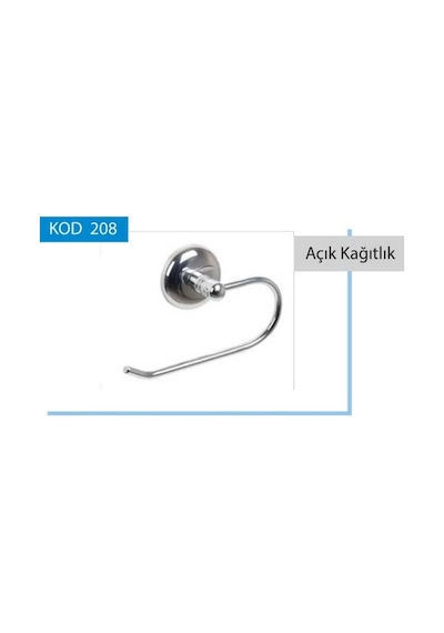 Açık Tuvalet Kağıtlığı Royaleks-taç208-sm Ahşap