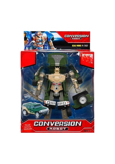 S00081234 1/32 Robot Transformer Ses/ışk 10a