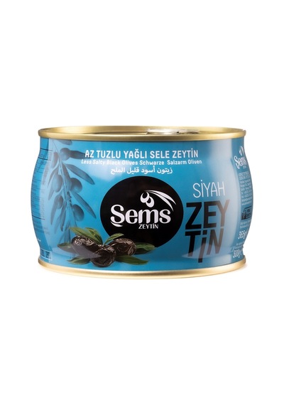 Şems Lüks İri Siyah Zeytin 261-290 M 300 G